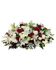 White Lily & Red Rose Spray