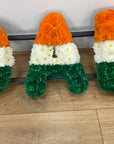 India Flag Letters