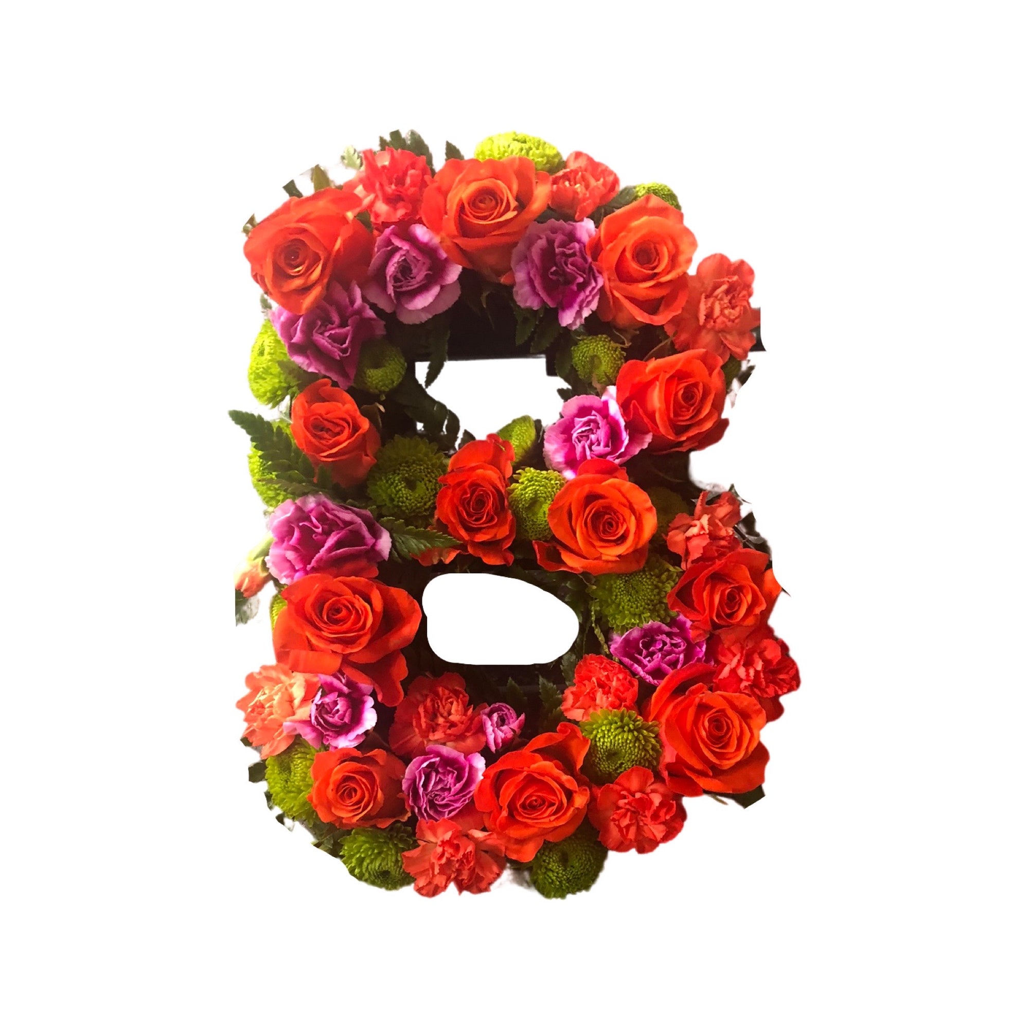 Orange &amp; Pink Letters