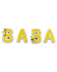 Yellow and White Letter