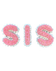 Soft Pink Letter with White Ribbon