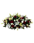 White Lily & Red Rose Spray